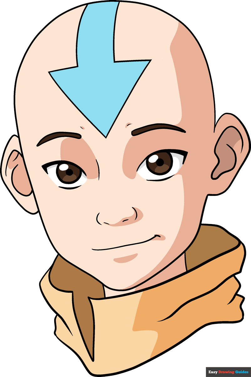 Aang from Avatar The Last Airbender wearable head - CUSTOM